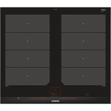 Siemens EX675LXC1E hobs Negro, Acero inoxidable Integrado Con placa de inducción 4 zona(s), Calentador autárquico negro, Negro, Acero inoxidable, Integrado, Con placa de inducción, Vidrio y cerámica, 4 zona(s), 4 zona(s)