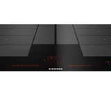 Siemens EX801LYC1E hobs Negro Integrado Con placa de inducción 4 zona(s), Calentador autárquico negro, Negro, Integrado, Con placa de inducción, Vidrio y cerámica, 4 zona(s), 4 zona(s)