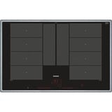 Siemens EX845LYC1E hobs Negro, Acero inoxidable Integrado Con placa de inducción 4 zona(s), Calentador autárquico negro, Negro, Acero inoxidable, Integrado, Con placa de inducción, Vidrio y cerámica, 4 zona(s), 4 zona(s)