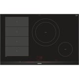 Siemens EX875LEC1E hobs Negro, Acero inoxidable Integrado Con placa de inducción 4 zona(s), Calentador autárquico negro, Negro, Acero inoxidable, Integrado, Con placa de inducción, Vidrio y cerámica, 4 zona(s), 4 zona(s)