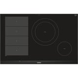 Siemens EX875LEC1E hobs Negro, Acero inoxidable Integrado Con placa de inducción 4 zona(s), Calentador autárquico negro, Negro, Acero inoxidable, Integrado, Con placa de inducción, Vidrio y cerámica, 4 zona(s), 4 zona(s)