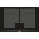 Siemens EX875LYC1E hobs Negro Integrado Con placa de inducción 4 zona(s), Calentador autárquico negro, Negro, Integrado, Con placa de inducción, Cerámico, 4 zona(s), 4 zona(s)