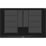 Siemens EX875LYC1E hobs Negro Integrado Con placa de inducción 4 zona(s), Calentador autárquico negro, Negro, Integrado, Con placa de inducción, Cerámico, 4 zona(s), 4 zona(s)