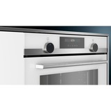 Siemens HB517ABW0 horno 71 L A Blanco acero fino, Medio, Horno eléctrico, 71 L, 71 L, 50 - 275 °C, 275 °C