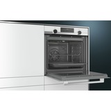 Siemens HB517ABW0 horno 71 L A Blanco acero fino, Medio, Horno eléctrico, 71 L, 71 L, 50 - 275 °C, 275 °C