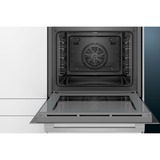 Siemens HB517ABW0 horno 71 L A Blanco acero fino, Medio, Horno eléctrico, 71 L, 71 L, 50 - 275 °C, 275 °C