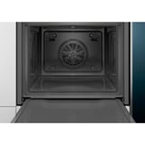 Siemens iQ500 HB578BBS6 horno 71 L 3600 W A Negro, Acero inoxidable negro/Acero fino, Medio, Horno eléctrico, 71 L, 3600 W, 30 - 275 °C, Integrado