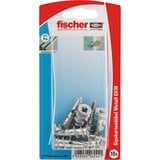 fischer 504330 clavija 10 pieza(s) Metal Alrededor, Pasador plateado, Alrededor, Metal, 3,1 cm, 3,5 cm, 10 pieza(s)