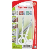 fischer UX 8x50 OH N K, Pasador gris claro