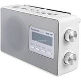 Panasonic RF-D10 Personal Digital Blanco radio blanco, Personal, Digital, DAB,DAB+,FM, 87,5 - 108 MHz, 2 W, Plano