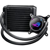 ASUS ROG STRIX LC 120 RGB Procesador Sistema de refrigeración líquida todo en uno 12 cm Negro, Refrigeración por agua negro, Sistema de refrigeración líquida todo en uno, 12 cm, 80,95 cfm, 137,5 m³/h, Negro