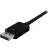 Sharkoon DisplayPort 1.2 > DVI24+1 Converter, Cable negro