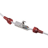 goobay 79577 accesorio para cable, Embrague gris/Rojo, Gris, Rojo, 250 MHz, IDC, CE, 65 mm, 11 mm