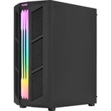 Aerocool Prime Midi Tower Negro, Cajas de torre negro, Midi Tower, PC, Negro, ATX, micro ATX, Mini-ITX, Acrilonitrilo butadieno estireno (ABS), SPCC, Juego