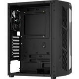 Aerocool Prime Midi Tower Negro, Cajas de torre negro, Midi Tower, PC, Negro, ATX, micro ATX, Mini-ITX, Acrilonitrilo butadieno estireno (ABS), SPCC, Juego