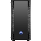 SilverStone FARA B1 RGB Torre Negro, Cajas de torre negro, Torre, PC, Negro, ATX, micro ATX, Mini-ITX, Plástico, Acero, Vidrio templado, Azul, Verde, Rojo