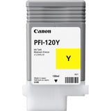 Canon PFI-120Y cartucho de tinta 1 pieza(s) Original Amarillo amarillo, Tinta a base de pigmentos, 130 ml, 1 pieza(s), Pack individual
