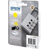 Epson Padlock Singlepack Yellow 35XL DURABrite Ultra Ink, Tinta Alto rendimiento (XL), Tinta a base de pigmentos, 20,3 ml, 1900 páginas, 1 pieza(s)