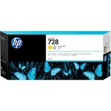 HP Cartucho de tinta DesignJet 728 amarillo de 300 ml Tinta a base de colorante, 300 ml, 1 pieza(s)