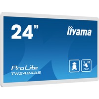 iiyama TW2424AS-W1, Pantalla de gran formato blanco