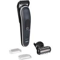 Braun BG5360, Cortador de pelo negro/Gris