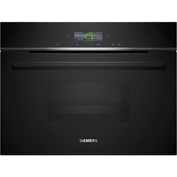 Siemens CD714GXB1, Cocedor al vapor negro/Acero fino