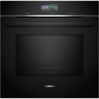 Siemens HM776GKB1, Horno negro/Acero fino