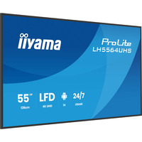 iiyama LH5564UHS-B1AG, Pantalla de gran formato negro (mate)