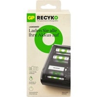 GP Batteries GPRCKCHB631426, Cargador negro/Verde