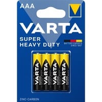 VARTA Superlife AAA Batería de un solo uso Alcalino Batería de un solo uso, AAA, Alcalino, 1,5 V, 4 pieza(s), Multicolor