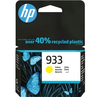 HP Cartucho de tinta Original 933 amarillo Rendimiento estándar, Tinta a base de pigmentos, 3,5 ml, 330 páginas, 1 pieza(s), Pack individual