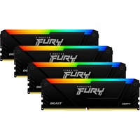 Kingston FURY KF436C18BB2AK4/64, Memoria RAM negro