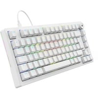 Sharkoon SKILLER SGK25, Teclado para gaming blanco