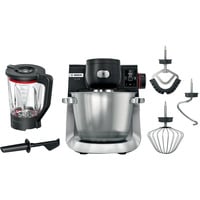 Bosch MUMS6ZS17, Robot de cocina negro/Acero fino