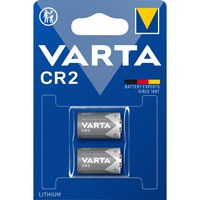 Varta CR 15 H270 Batería de un solo uso CR2 Litio Batería de un solo uso, CR2, Litio, 3 V, 2 pieza(s), 920 mAh