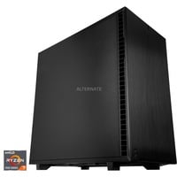 ALTERNATE AGP-SILENT-AMD-009, Gaming-PC negro