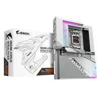 GIGABYTE B650E AORUS STEALTH ICE, Placa base blanco/Plateado