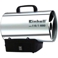 Einhell HGG 110/1 Niro (DE/AT), Decapador por aire caliente acero fino/Negro