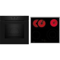 Neff B2CCJ7AK0, Juego para horno negro/Acero fino