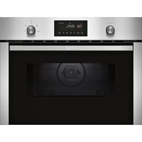 Neff C1CMG84N0 horno 44 L 3350 W Negro, Acero inoxidable acero fino, Medio, Horno eléctrico, 44 L, 3350 W, 44 L, 900 W