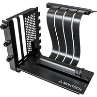 Montech Vertical GPU Mounting Kit (B), Cable negro