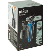 Braun Series 6 - 61-B7500cc, Máquina de afeitar azul/Negro