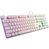 Sharkoon PureWriter RGB, Teclado para gaming blanco