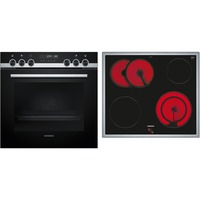 Siemens HE578ABS0, Juego de cocina acero fino