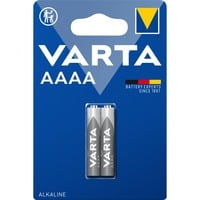 VARTA 4061 101 402 Batería de un solo uso AAAA Alcalino Batería de un solo uso, AAAA, Alcalino, 1,5 V, 2 pieza(s), 40,2 mm