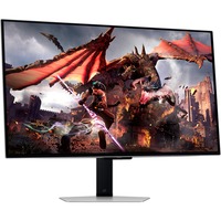 SAMSUNG S32DG800SU, Monitor de gaming plateado