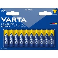 VARTA High Energy AA 10-pack Batería de un solo uso Alcalino Batería de un solo uso, Alcalino, 1,5 V, 10 pieza(s), AA