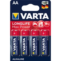 VARTA -4706/4B Pilas domésticas, Batería Batería de un solo uso, AA, Alcalino, 1,5 V, 4 pieza(s), Rojo, Amarillo