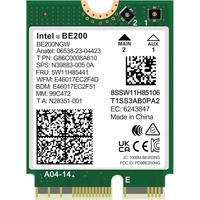 Intel® BE200.NGWG, Adaptador Wi-Fi A granel