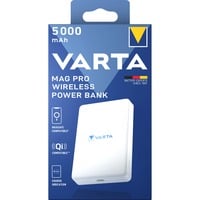 VARTA Mag Pro 57903101111, Banco de potencia blanco